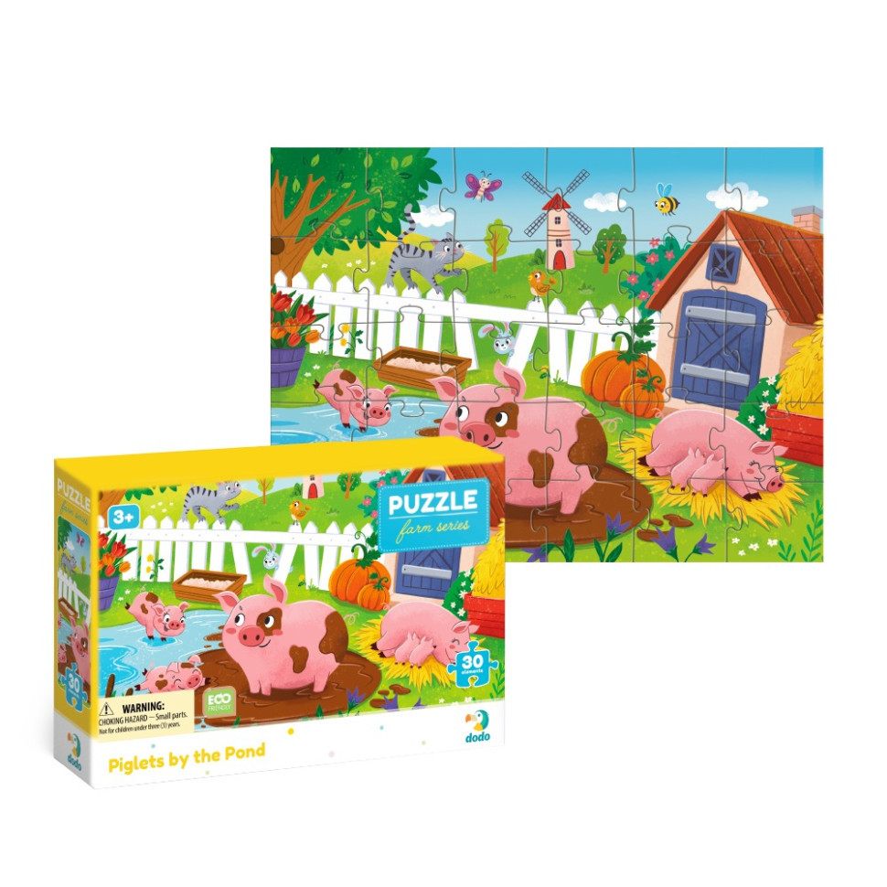 Дитячий пазл "Поросята біля ставка" 300682, 30 елементів Вінниця - фото 2