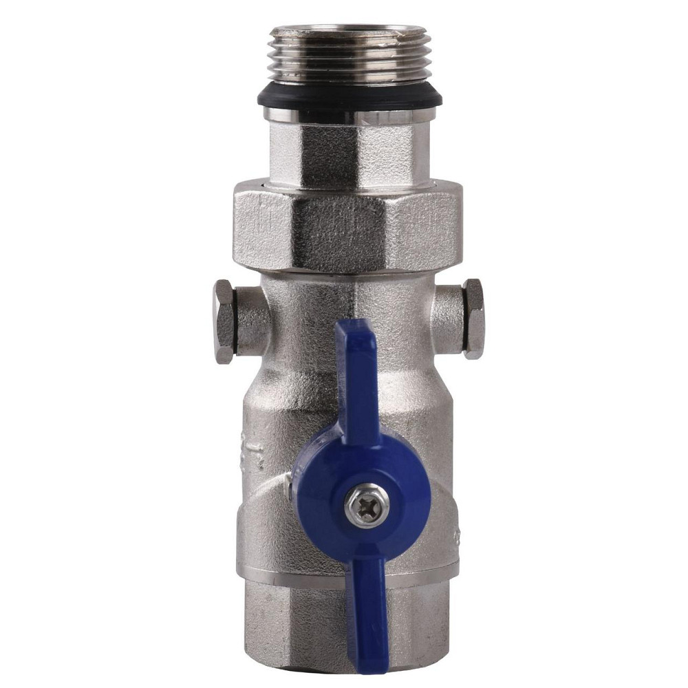 Кран-американка з муфтою під термометр ECO 01G-2 1" прямий Київ - фото 5