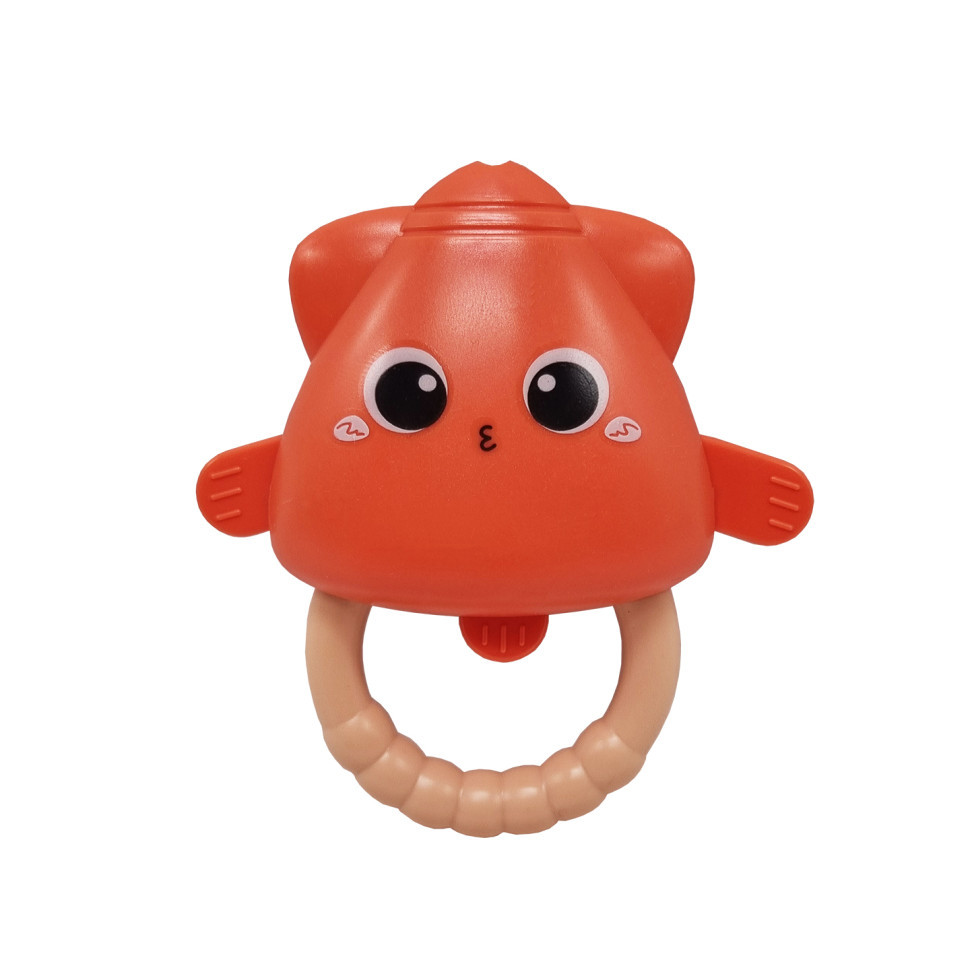 Брязкальце дитяче Рибка 668-61D в ручку Вінниця - фото 1