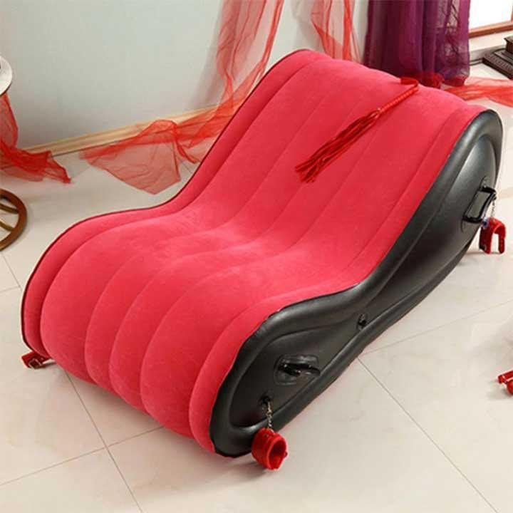 Надувний секс диван BDSM Game з кріпленнями для наручників Вінниця - фото 7