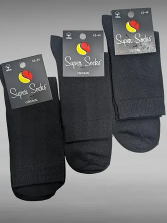 Носки мужские высокие. Классические мужские носки (3шт в уп) SuperSocks art.048 42-44 Киев