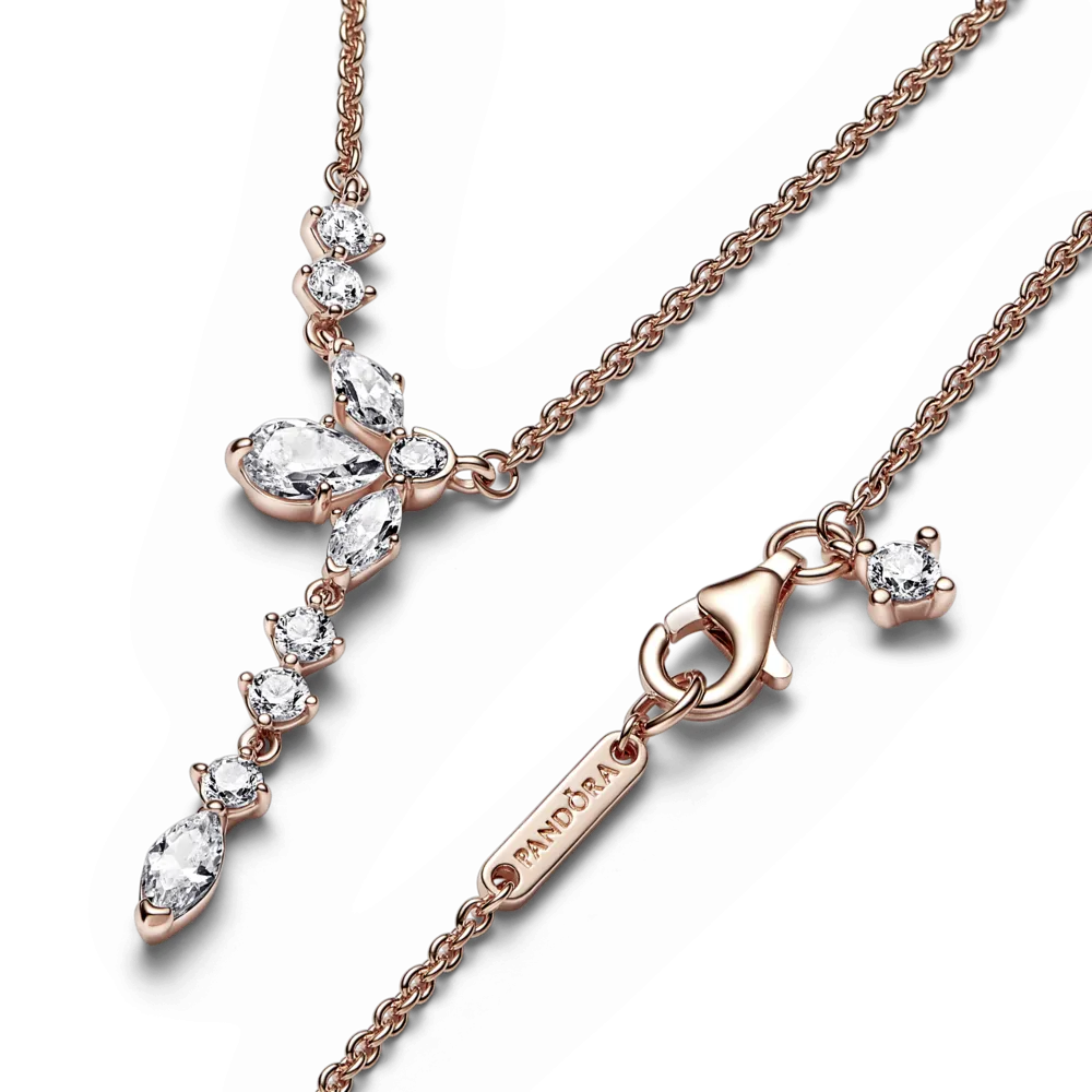 Срібне намисто  "Блискучий гербарій" 382386C01 MasterSem Київ - фото 2