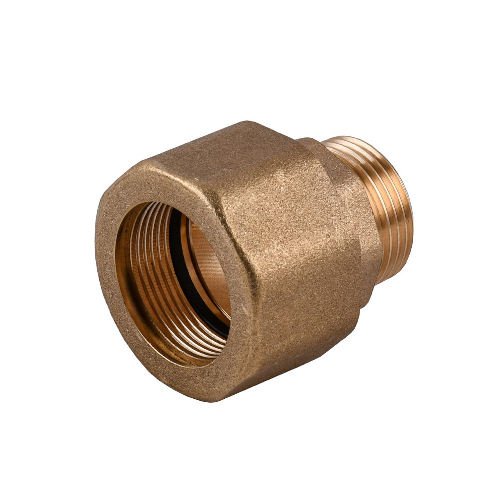 З'єднання затискне пряме для труби Ø 28 мм 3/4| Н латунний LS442S OPTIMUM Київ - фото 2