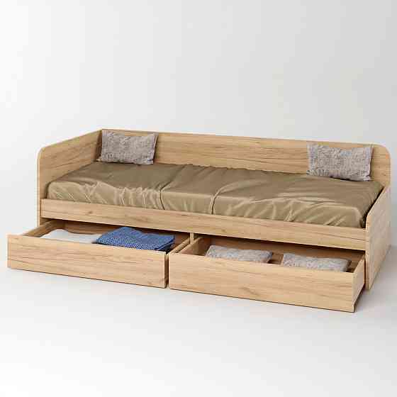 Ящики выдвижные 2 штуки Эверест для Кровати Соната-800 (к-кт) дуб крафт золотой (DTM-2674) Львов