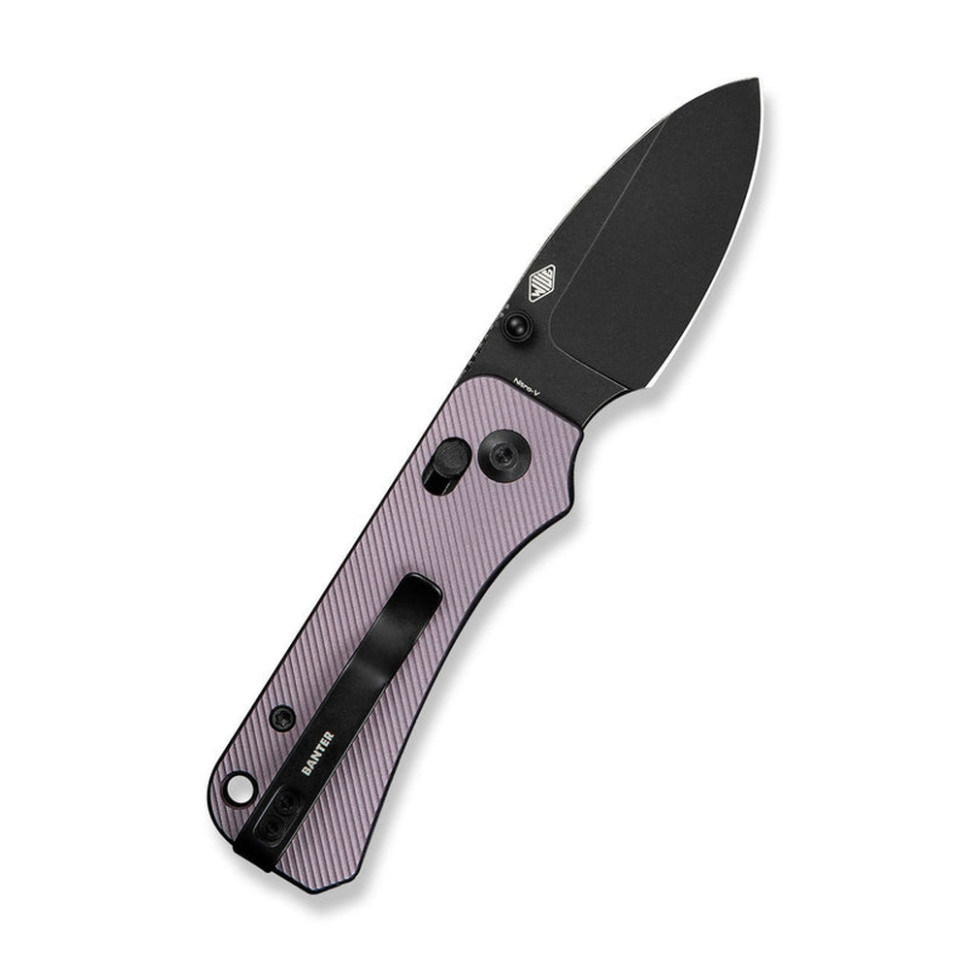 Ніж складаний кишеньковий Civivi Baby Banter 2, (5.9 см) Nitro-V / Aluminum фіолетовий Київ - фото 2