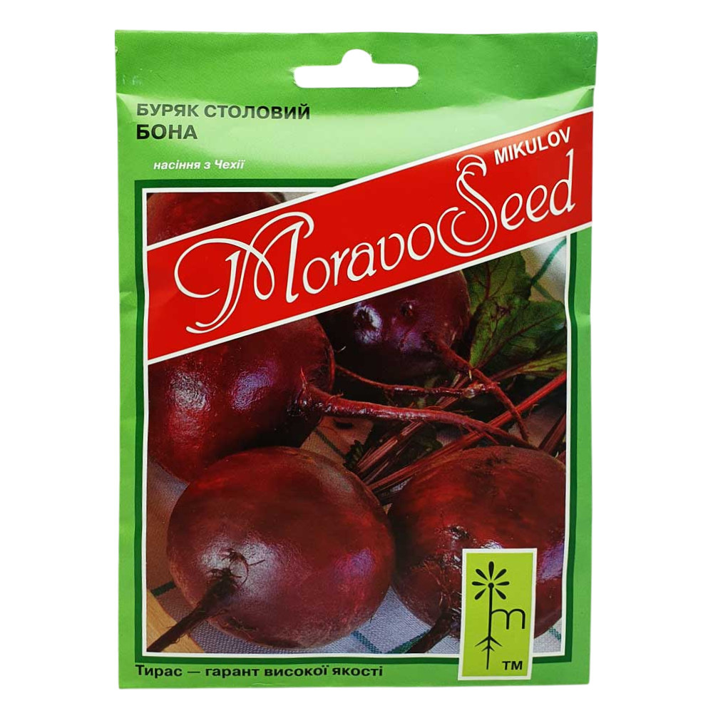 Семена Свекла Бона (20 г) полупоздний сорт, MoravoSeed Винница - изображение 1
