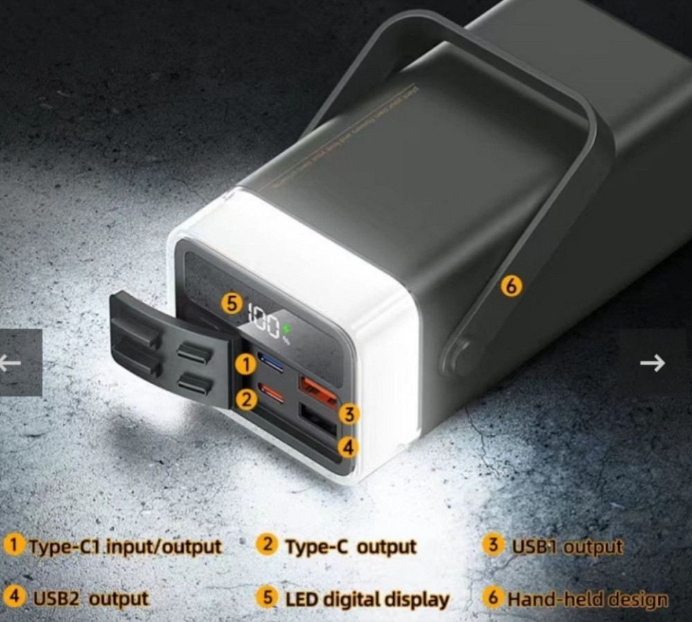 Повербанк Remax 40 000 мА, з захистом від вологи та швидкою зарядкою. Київ - фото 3