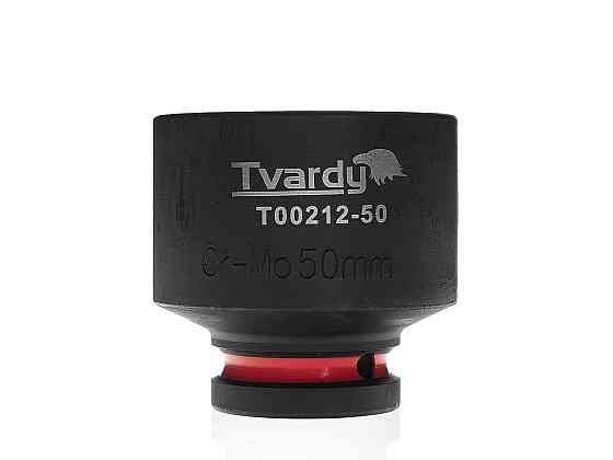 Головка ударна "Tvardy" з хром-молібденової сталі (Cr-Mo)  3/4"  6-гранна 50 мм Київ