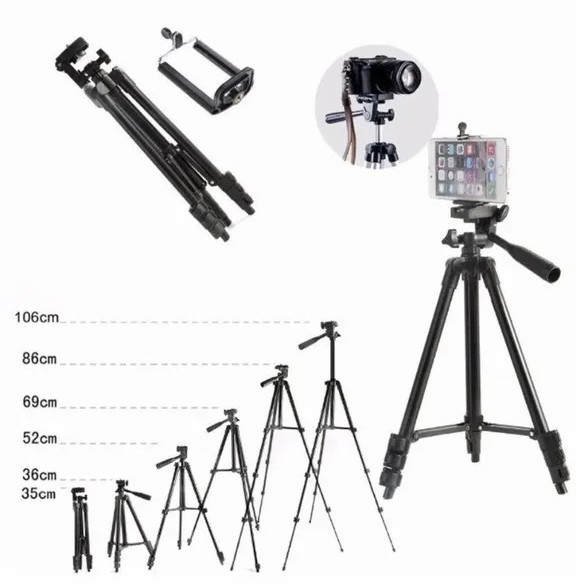 Підлоговий штатив Tripod 3120 PRO, Тринога штатив монопод, Штативи для фото зйомки CM-88 Київ - фото 6