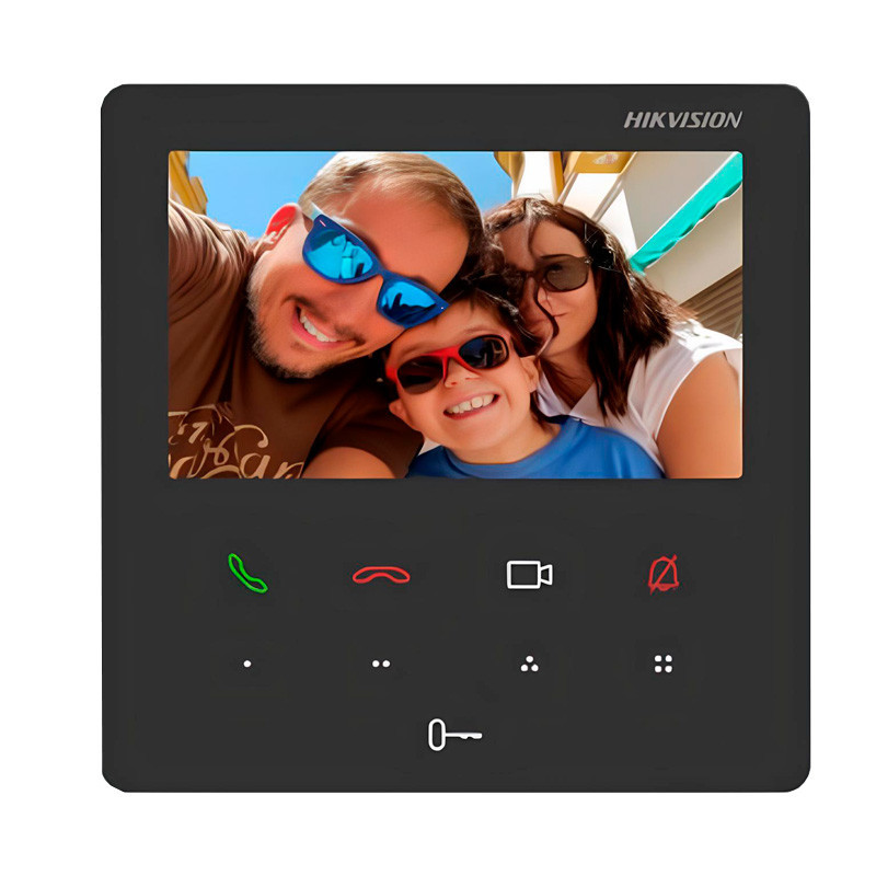Видеодомофон Hikvision DS-KH6110-WE1/Black 4.3