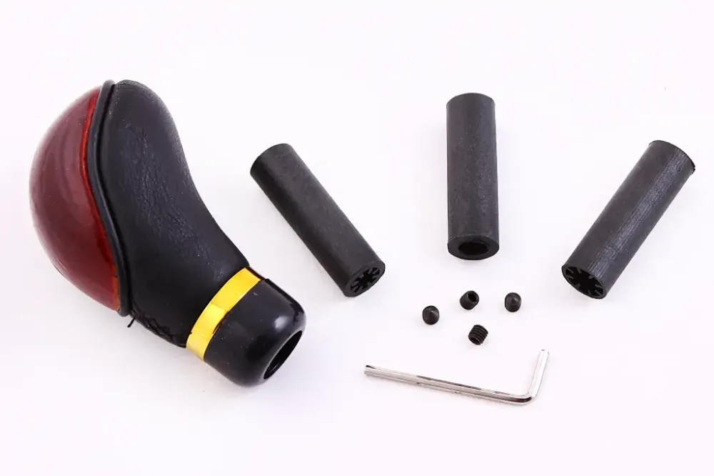 Ручка на важіль КП Vitol F-25030 MP чорний/корич під деревом Вінниця - фото 1