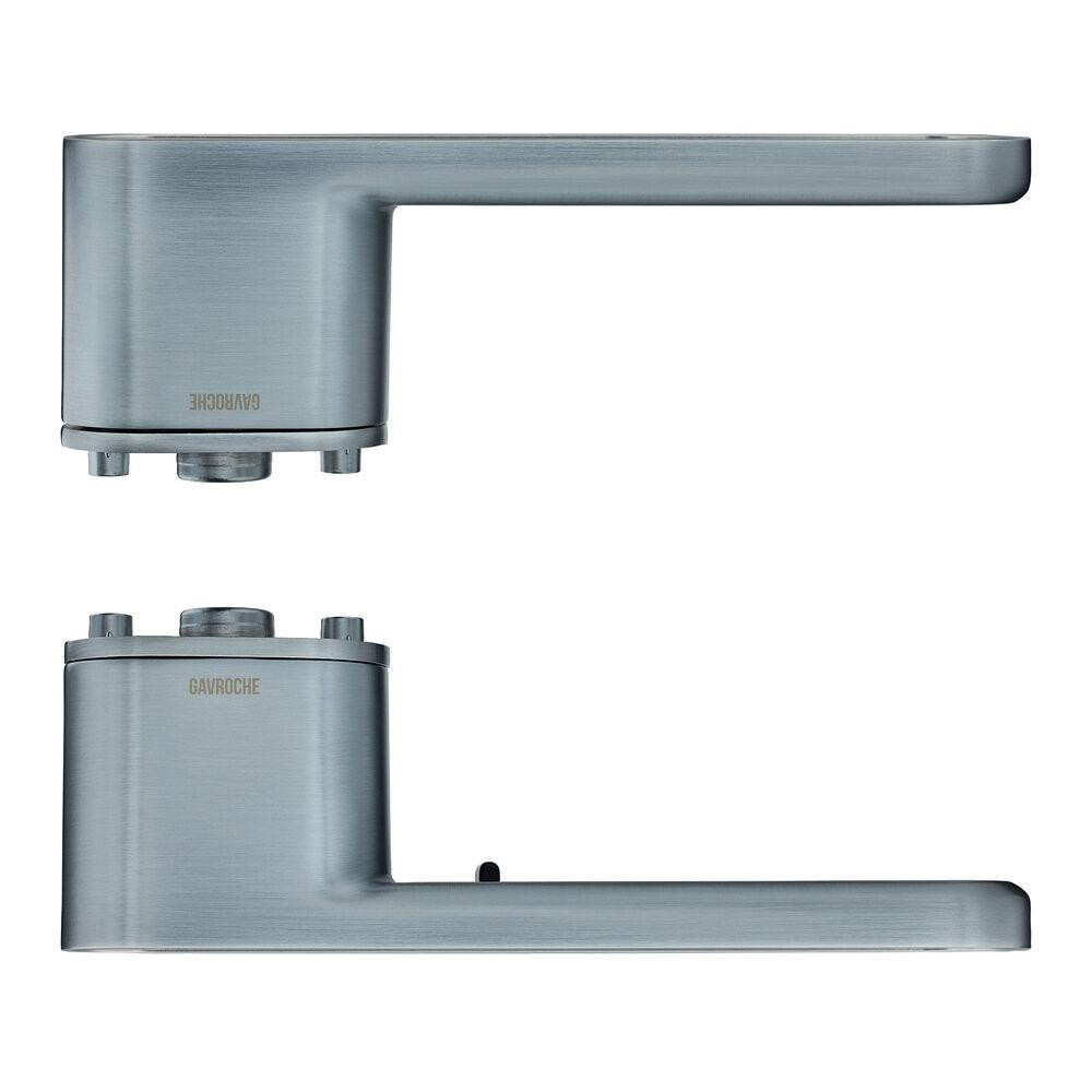 Ручки з магнітним механізмом Gavroche GRclick MSC/W сатинове срібло з білою вставкою Київ - фото 4