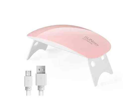 Лампа для манікюру Uv-Led SUN Мini 6Вт (USB port) арт.201 (1328) ТМ OMKARA Київ