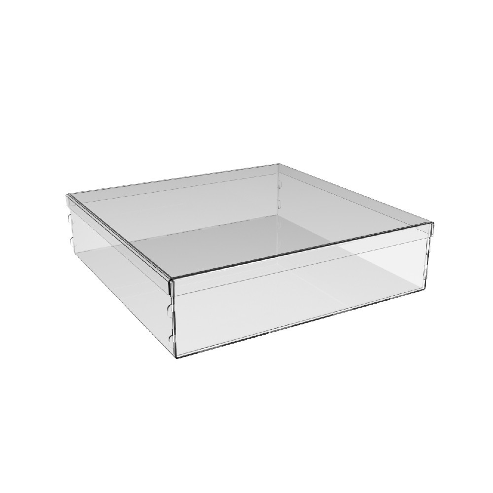 Коробка EKOSTAR 240х240х60 с крышкой Киев - изображение 2