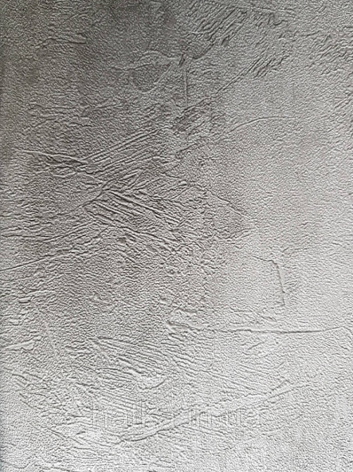 Шпалери вінілові на флізеліні Marburg Loft 0.53х10 чорні під штукатурку Київ - фото 1