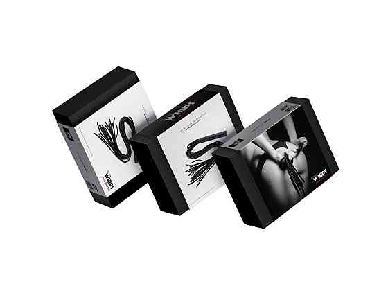 Батіг - Whips Collection Big Flogger Black Sex Aura Київ