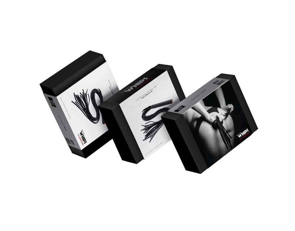 Батіг - Whips Collection Big Flogger Black Sex Aura Київ - фото 3