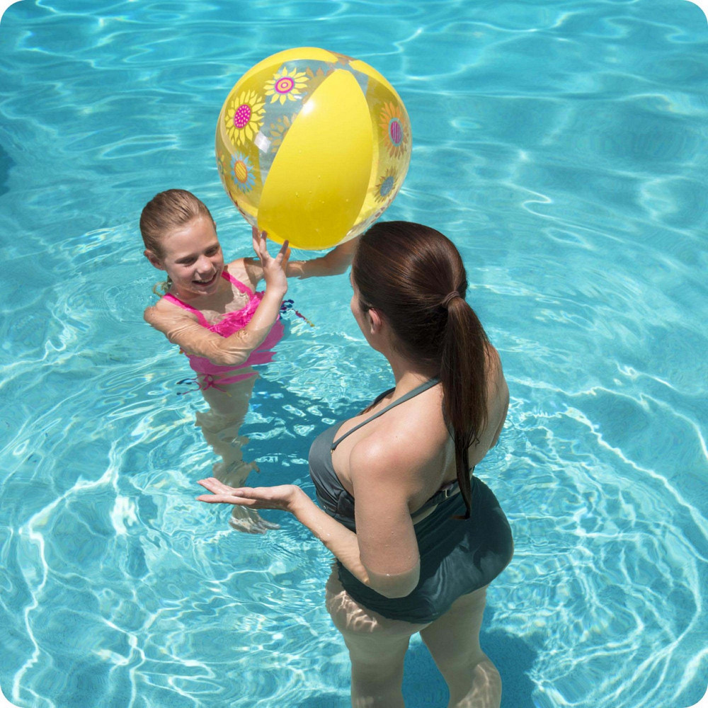 Мяч надувной пляжный Bestway 31036 желтый, 51 см Киев - изображение 3