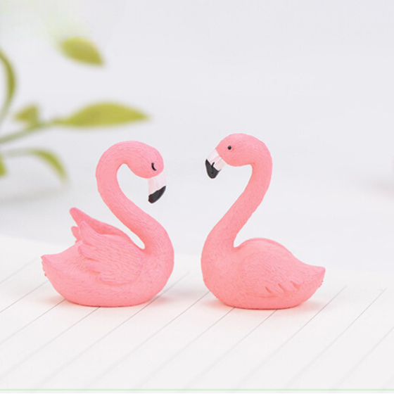 Фламінго фігурки для флораріуму, міні-саду та поробок Пара Одеса