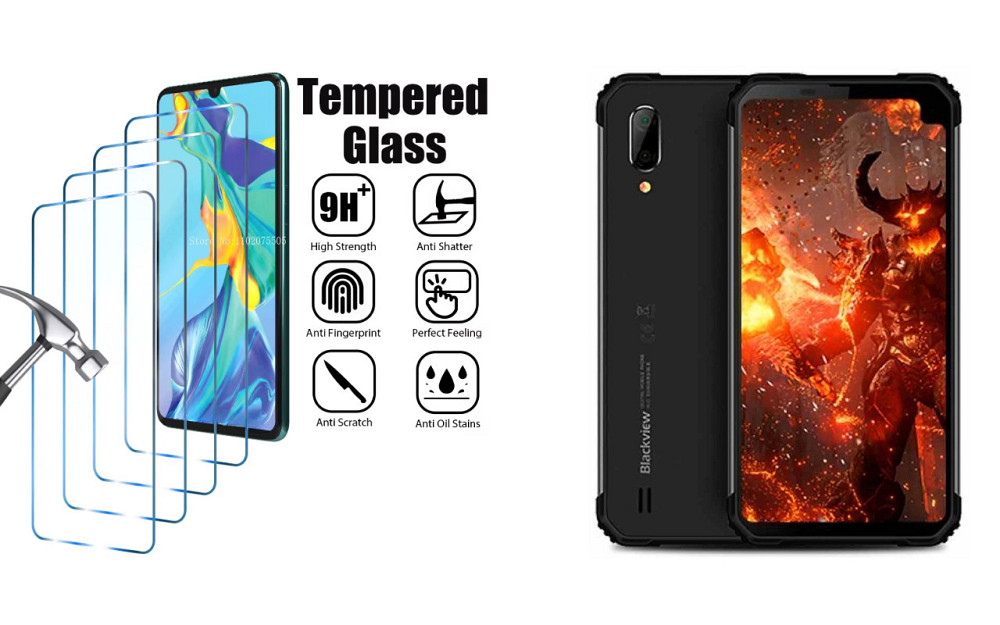Захисне скло ArmorGlass для Blackview BV6100 – стійке до подряпин та ударів Київ - фото 1