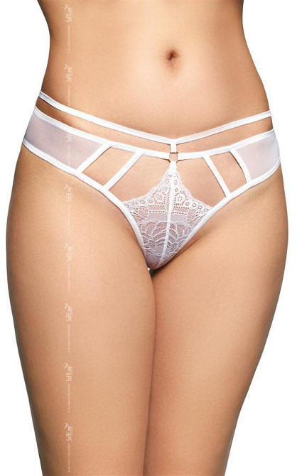 Жіночі стрінги - G-String 2490, white - S/M Sex Aura Київ - фото 1