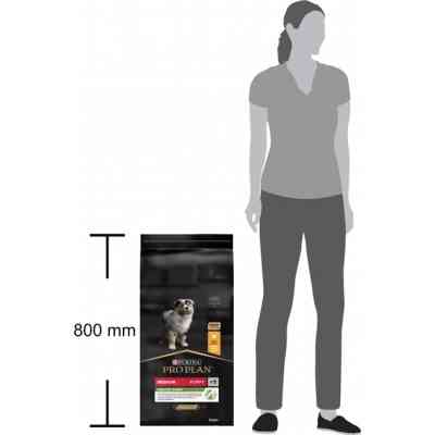 Сухий корм для собак Purina Pro Plan Dog Medium Puppy з високим вмістом курки 12 кг (7613035120402) Вінниця