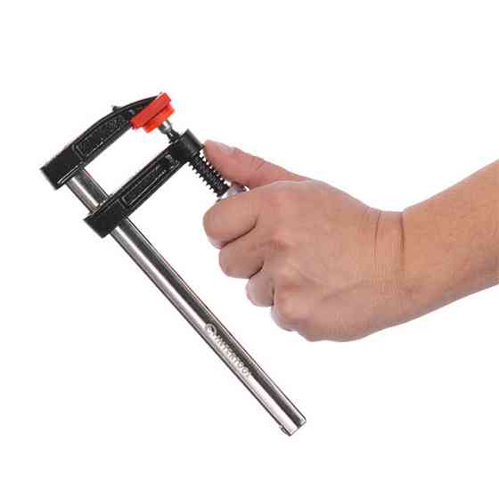 Струбцина тип "F", 150×50 мм, DIN5117 INTERTOOL HT-6000 Київ