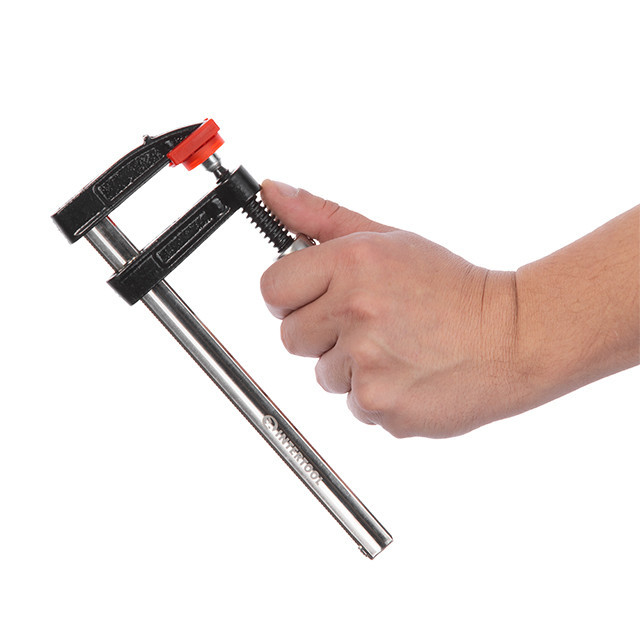 Струбцина тип "F", 150×50 мм, DIN5117 INTERTOOL HT-6000 Київ - фото 4