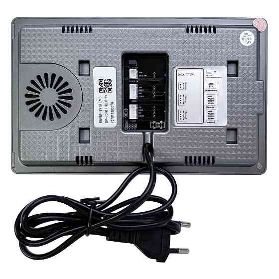 Відеодомофон 7 дюймів SEVEN DP-7570 FHD IPS grey Київ