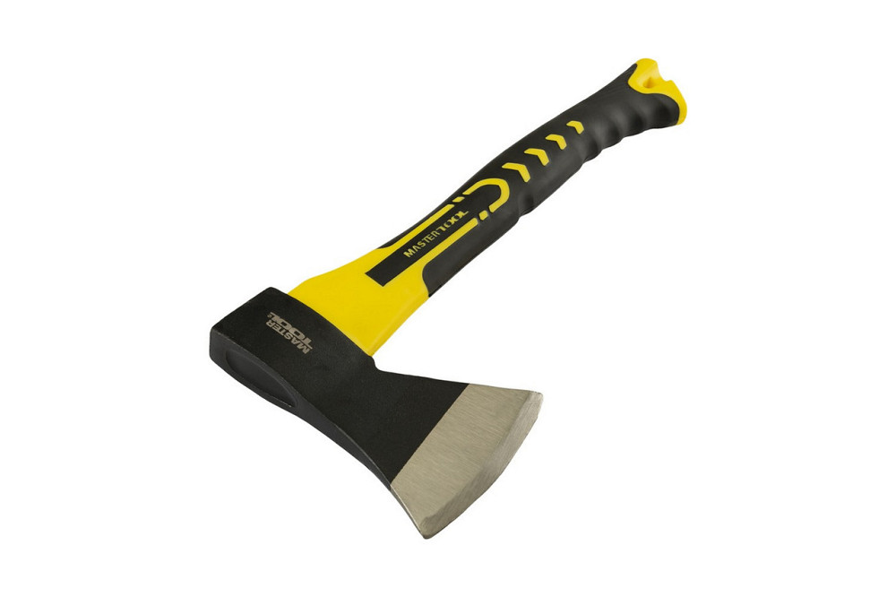 Топор MASTERTOOL 600 г HRC 50 рукоятка фибергласовая 390 мм 05-0201 Ровно - изображение 11