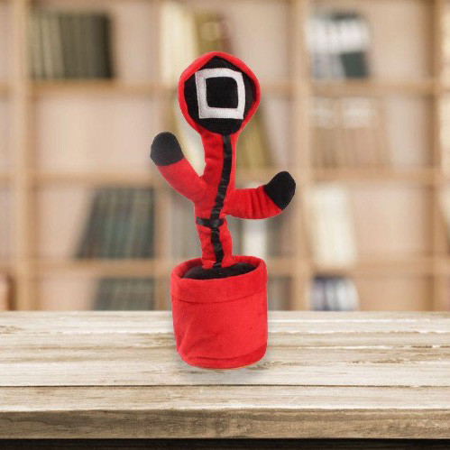 Повторюшка dancing cactus, Танцующий кактус поющий песни игрушка, Кактус танцы с музыкой TC-26 Львов - изображение 1