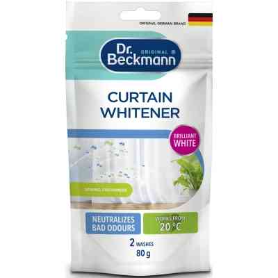 Відбілювач Dr. Beckmann для гардин та фіранок в економічній упаковці 80 г (4008455412412) Вінниця