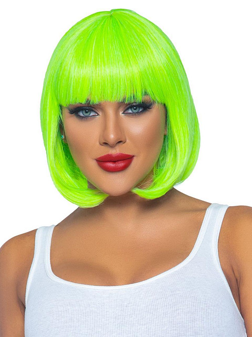 Парик Leg Avenue 12″ Neon short bob wig Neon Green Sex Aura Киев - изображение 1