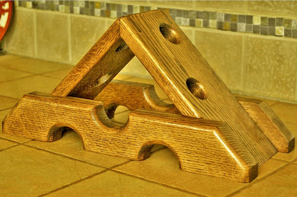 Настільна винна полиця "Понтієс" сієна Миколаїв - фото 1