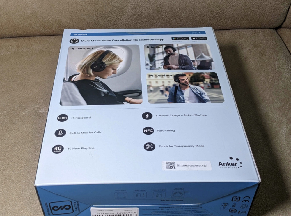 Бездротові навушники Anker Soundcore Life Q30 Харків - фото 4