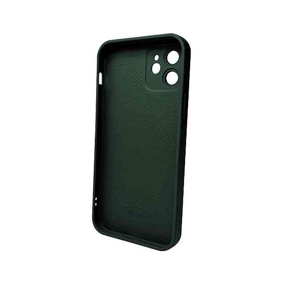 Чохол для смартфона AG Glass Matt Frame Color Logo for Apple iPhone 12 Cangling Green Київ