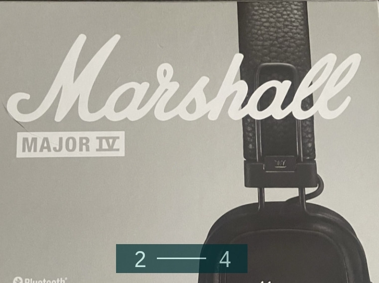 Навушники бездротові Marshall Major 4 Bluetooth Black. Київ - фото 3