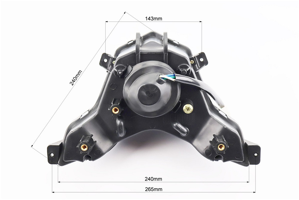 ZS200A-3 Фара передня в зборі Київ - фото 3
