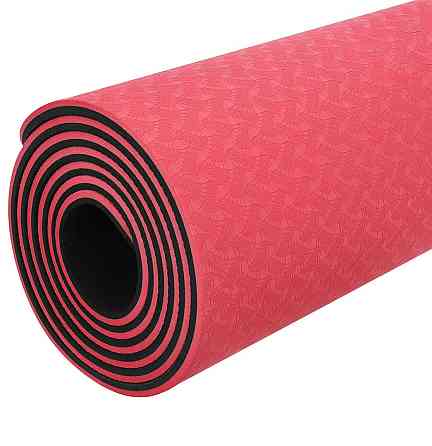 Килимок для йоги та фітнесу Power System PS-4060 TPE Yoga Mat Premium Red (183х61х0.6) Кам'янське