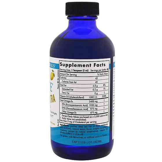 Омега 3 Nordic Naturals Omega Xtra  237 мл лимон Київ