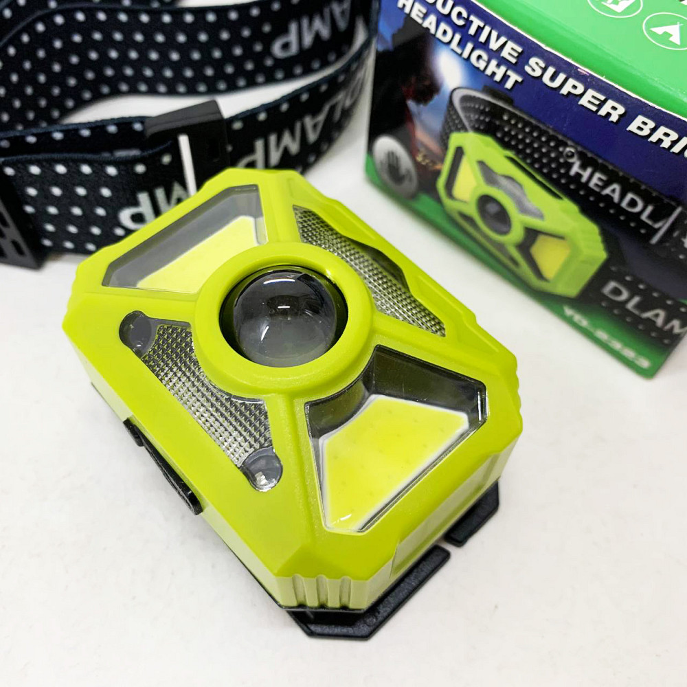 Фонарь на голову диодный, Налобный фонарик bailong, Налобный фонарик с usb зарядкой WI-20 Львов - изображение 8