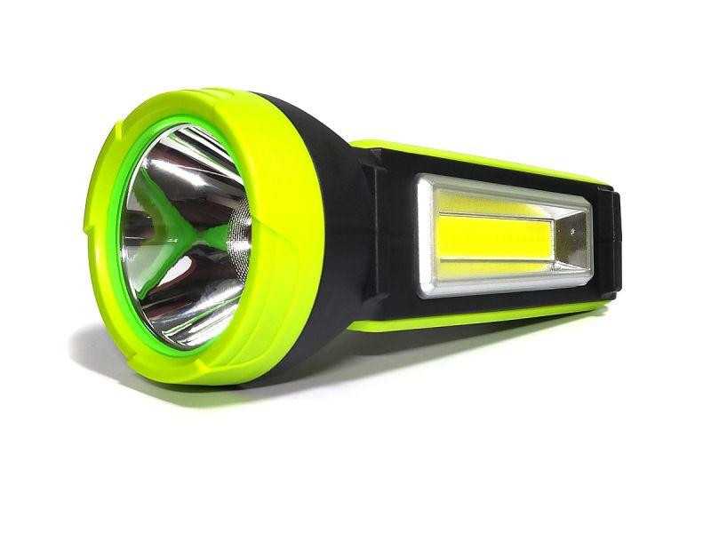 Ліхтар ручний A-T856B із вбудованим акумулятором 2400 mAh + USB Харків - фото 2