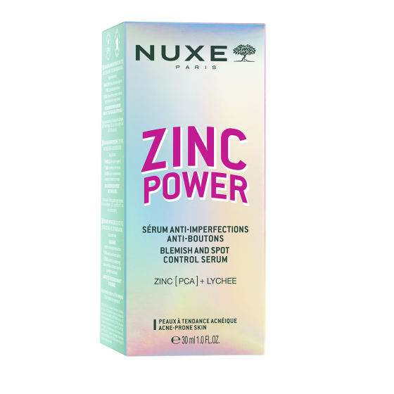 Нюкс Цинк Пауер сыворотка для кожи склонной к акне Nuxe Zinc power Serum, 30 мл Днепр