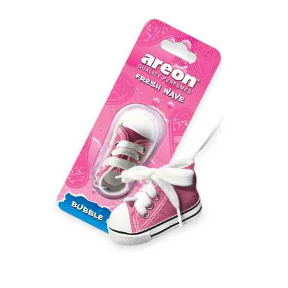 Ароматизатор на зеркало сухой areon wave fresh кеды 