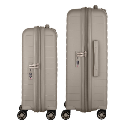 Набор чемоданов 2E Aero (M+S), сіро-коричневі (2E-SPP-AERO-SET2-TP) Вінниця - фото 10