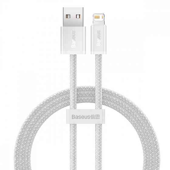 Кабель Baseus Dynamic Series Fast Charging Lightning 2.4A 1м білий Львів