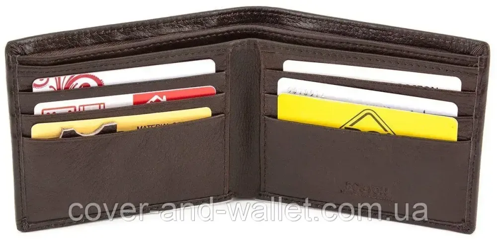 Стильний компактний чоловічий портмоне на магнітах Boston Київ - фото 6