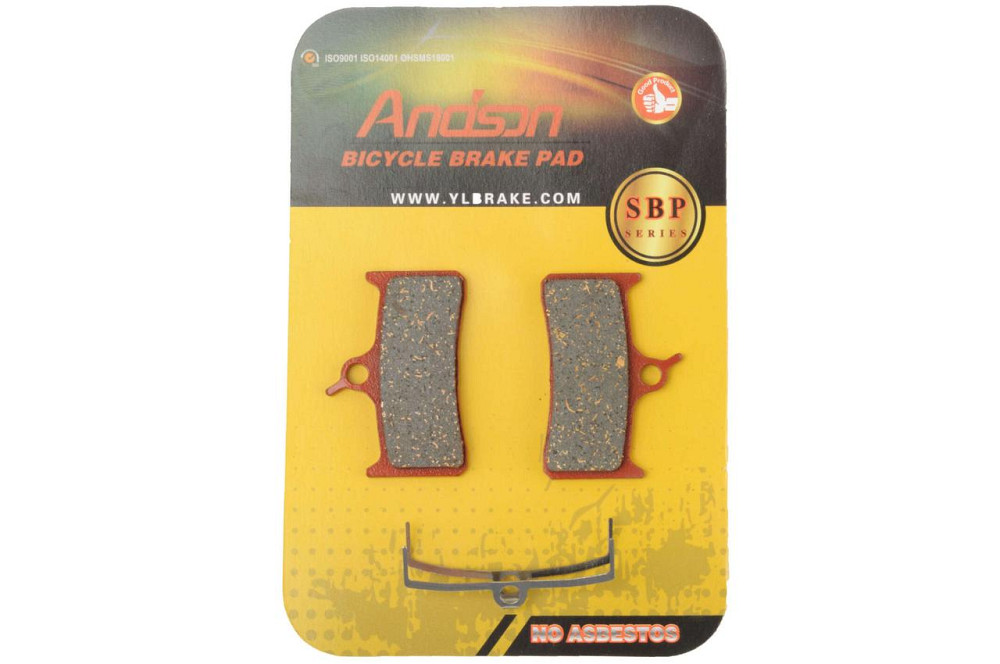 Колодки гальмівні велосипедні (дискові) 17х4х24.8 (mod:SBP-1010) Мукачево - фото 1