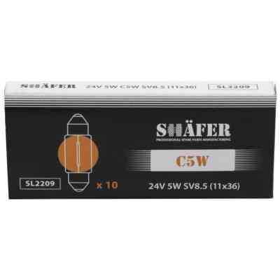 Автолампа SHAFER 24V5WC5WSV8.5 (SL2209) Вінниця