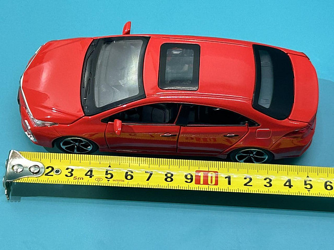 Машинка металева Авто Експерт Toyota Corolla 1:32 метал світло/звук Червона (GT-6258) Чернігів - фото 8